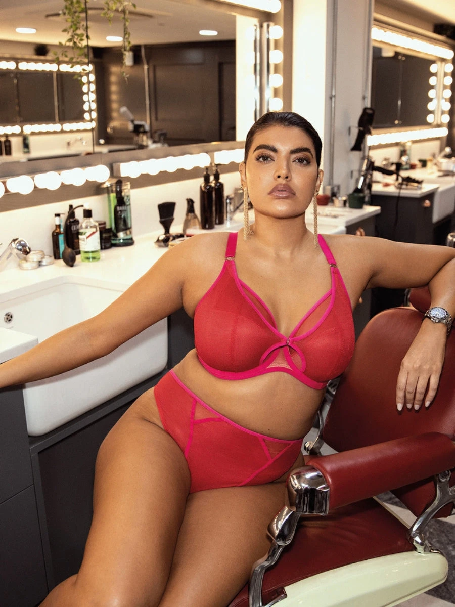 ELOMI Kintai Underwired Plunge Bra - Cha Cha 2 ELOMI Kintai Underwired Plunge Bra - Cha Cha - Image 2