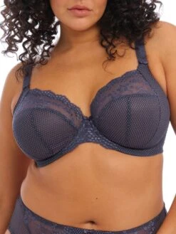 ELOMI Charley Stretch Plunge Bra - Storm