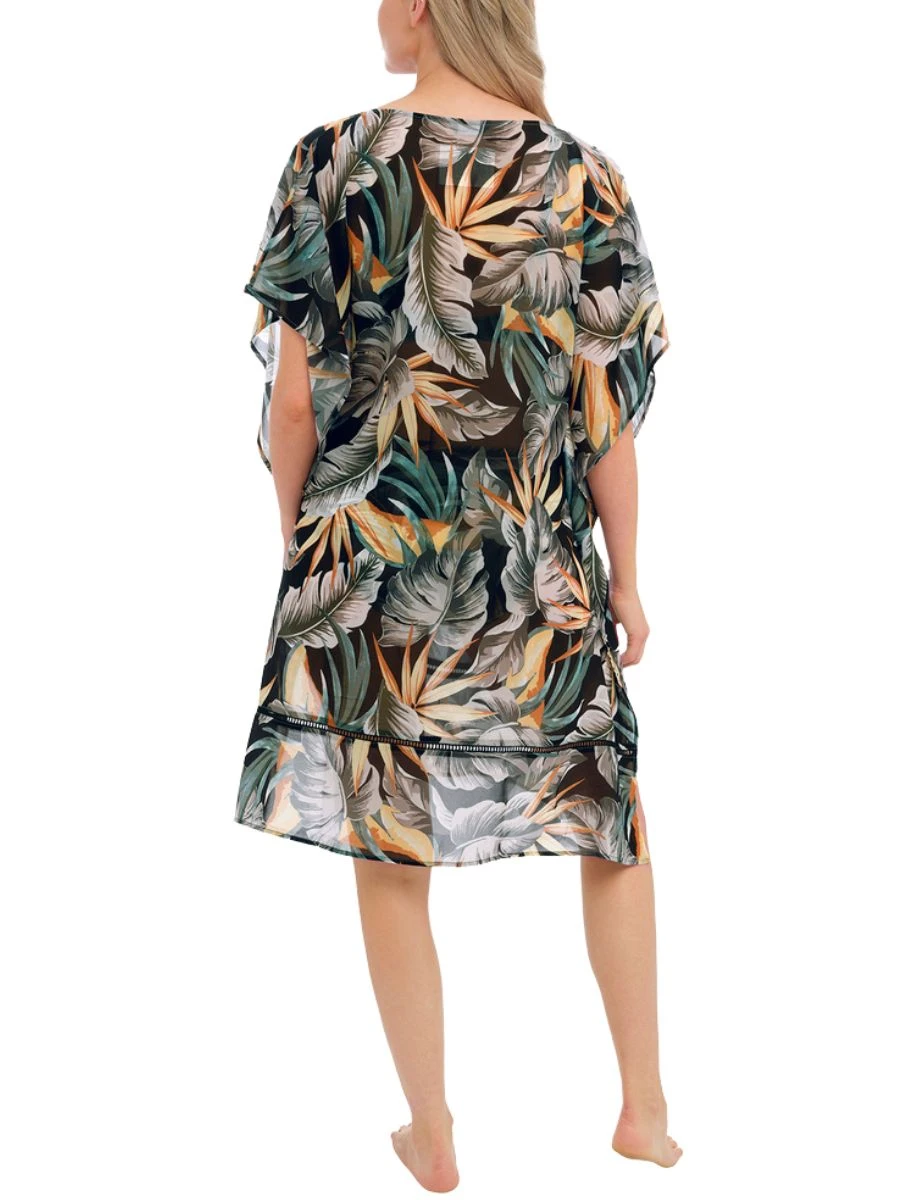 FANTASIE Bamboo Grove Kaftan - Jet 3 FANTASIE Bamboo Grove Kaftan - Jet - Image 3