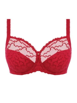 FANTASIE Ana Side Support Bra - Red -Boosted Bras Sales Store braforme fantasie fl6702 red c