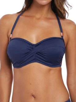 FANTASIE Marseille Twist Multiway Bandeau Top - Twilight 9 FANTASIE Marseille Twist Multiway Bandeau Top - Twilight -Boosted Bras Sales Store braforme fantasie marseille swimwear bikini top fs6691twt twilight f1