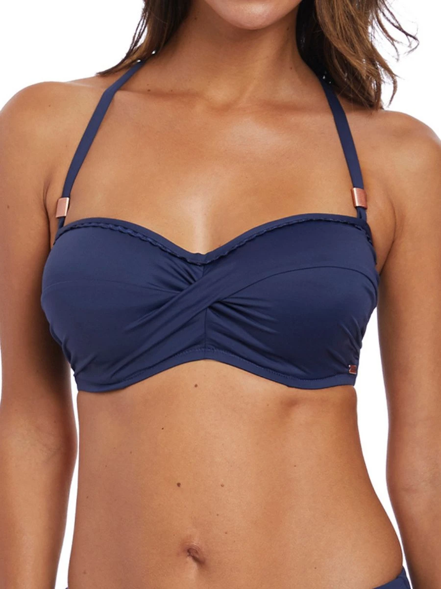 FANTASIE Marseille Twist Multiway Bandeau Top - Twilight 3 FANTASIE Marseille Twist Multiway Bandeau Top - Twilight - Image 3