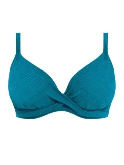 FANTASIE Ottawa Plunge Bikini Top - Petrol 11 FANTASIE Ottawa Plunge Bikini Top - Petrol -Boosted Bras Sales Store braforme fantasie ottawa 6495 peo plain