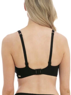 FANTASIE Ottawa Plunge Bikini Top - Black -Boosted Bras Sales Store braforme fantasie swimwear fs6495 blk uw plunge bikini top b1