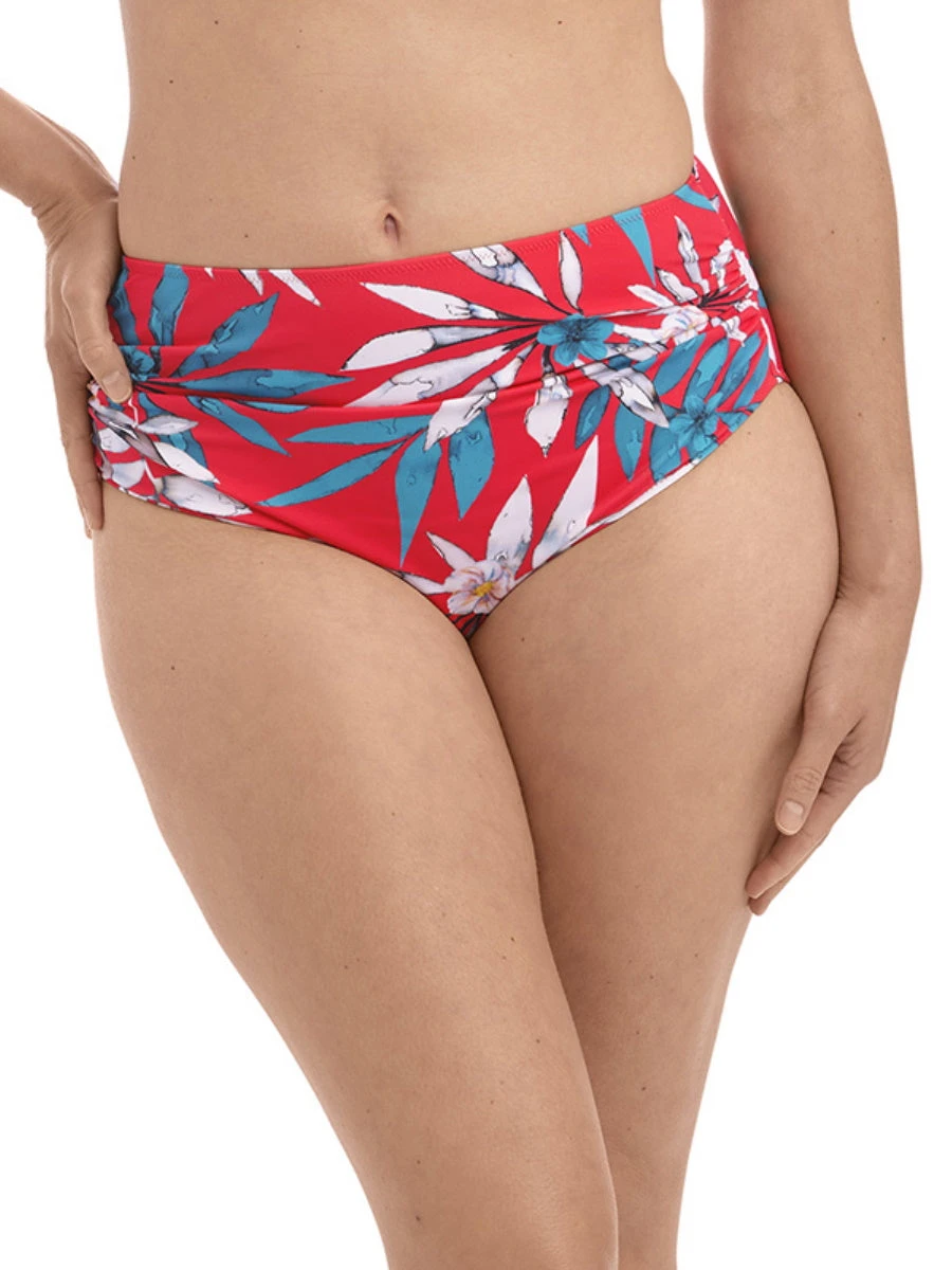 FANTASIE Santos Beach Full Bikini Brief - Pomegranate 1 FANTASIE Santos Beach Full Bikini Brief - Pomegranate