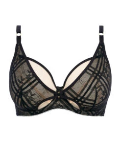 Freya Fatale High Apex Bra - Noir -Boosted Bras Sales Store braforme freya 401422 nor c