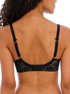 Freya Fatale Moulded Plunge T-Shirt Bra - Noir -Boosted Bras Sales Store braforme freya 401431 nor b1
