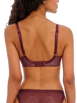 FREYA Tailored High Apex Plunge Bra - Dark Cherry 10 FREYA Tailored High Apex Plunge Bra - Dark Cherry -Boosted Bras Sales Store braforme freya aa401121 drr b
