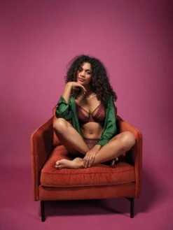 FREYA Tailored High Apex Plunge Bra - Dark Cherry 8 FREYA Tailored High Apex Plunge Bra - Dark Cherry -Boosted Bras Sales Store braforme freya aa401121 drr ls1