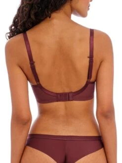 FREYA Tailored Plunge T-Shirt Bra - Dark Cherry -Boosted Bras Sales Store braforme freya aa401131 drr b1