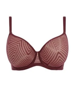 FREYA Tailored Plunge T-Shirt Bra - Dark Cherry -Boosted Bras Sales Store braforme freya aa401131 drr c