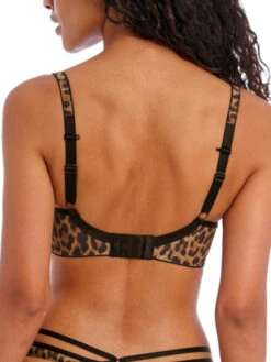 FREYA Wild Side Moulded Plunge T-Shirt Bra - Leopard 9 FREYA Wild Side Moulded Plunge T-Shirt Bra - Leopard -Boosted Bras Sales Store braforme freya aa401231 led b