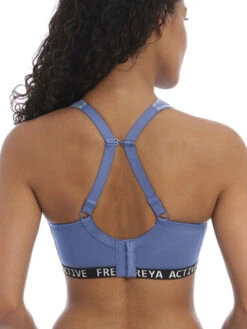 FREYA Dynamic Non-Wired Sports Bra - Denim -Boosted Bras Sales Store braforme freya active dynamic ac4014 den denim sports bra b1