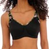 FREYA Sonic Moulded Spacer Sports Bra - Jungle Black