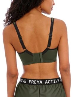 FREYA Sonic Moulded Spacer Sports Bra - Khaki 8 FREYA Sonic Moulded Spacer Sports Bra - Khaki -Boosted Bras Sales Store braforme freya activewear ac44892 sonic khaki khi b2