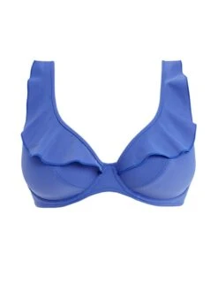 FREYA Jewel Cove High Apex Bikini Top - Plain Azure -Boosted Bras Sales Store braforme freya jewelcove as7230 ple c