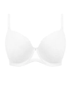FREYA Signature Padded Plunge Bra - White 9 FREYA Signature Padded Plunge Bra - White -Boosted Bras Sales Store braforme freya lingerie padded aa400514 whe cut