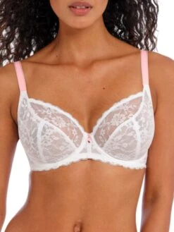 FREYA Offbeat Plunge Bra - White