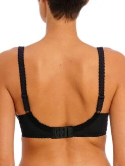 FREYA Rose Blossom Plunge Bra - Black -Boosted Bras Sales Store braforme freya roseblossom aa402402 blk b