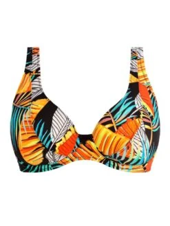 FREYA Samba Nights High Apex Bikini Top - Multi -Boosted Bras Sales Store braforme freya samba 20nights 204413 mui plain