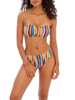 FREYA Torra Bay Bandeau Bikini Top - Multi 12 FREYA Torra Bay Bandeau Bikini Top - Multi -Boosted Bras Sales Store braforme freya swim as203210 torra fl1