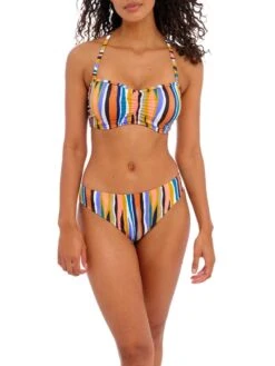 FREYA Torra Bay Bandeau Bikini Top - Multi 13 FREYA Torra Bay Bandeau Bikini Top - Multi -Boosted Bras Sales Store braforme freya swim as203210 torra fl2