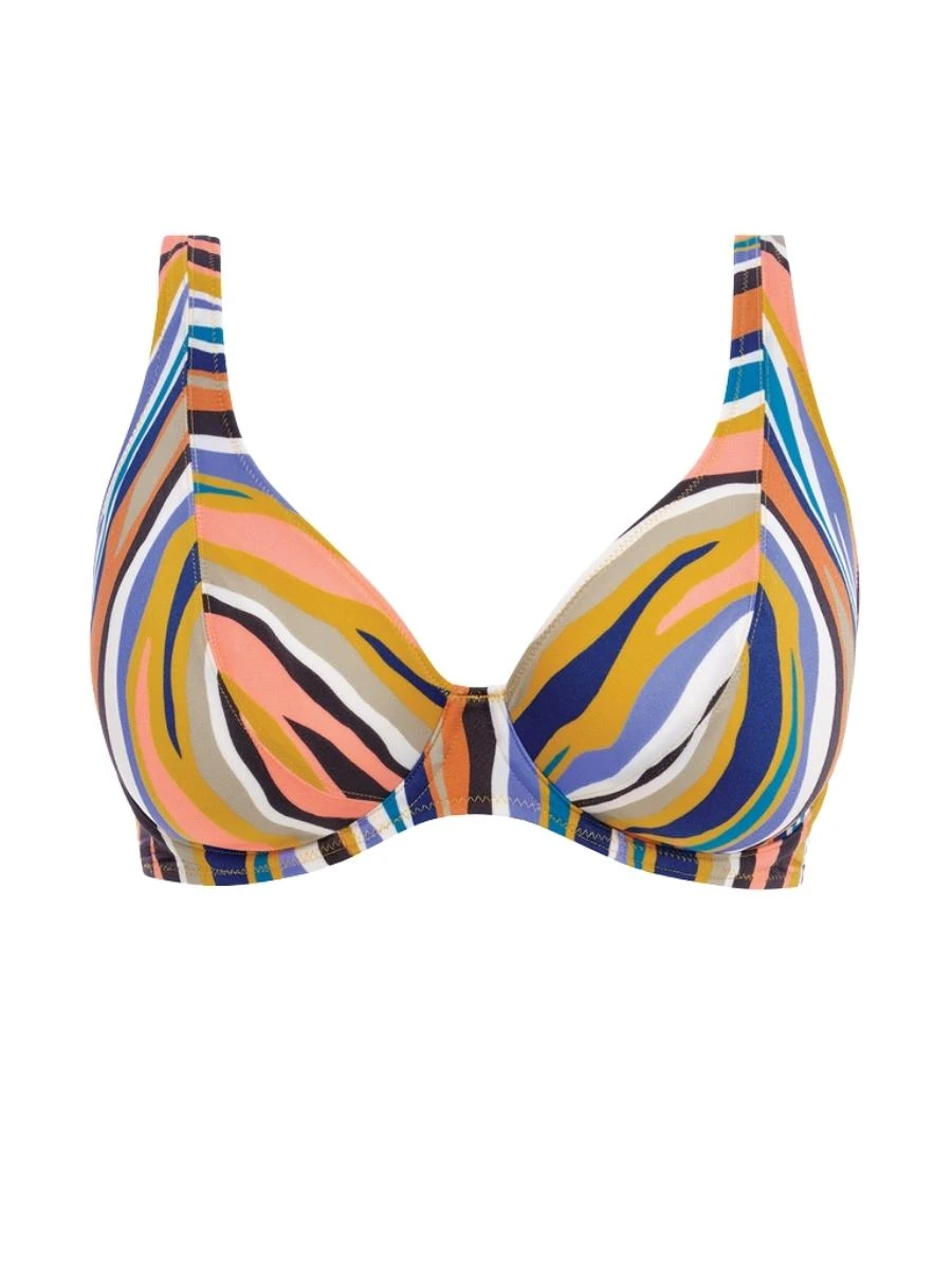 FREYA Torra Bay High Apex Bikini Top - Multi 5 FREYA Torra Bay High Apex Bikini Top - Multi - Image 5