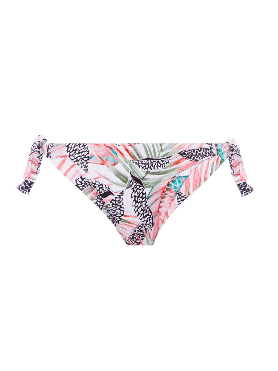 FANTASIE Tobago Tie Side Bikini Brief - Melon 4 FANTASIE Tobago Tie Side Bikini Brief - Melon - Image 4