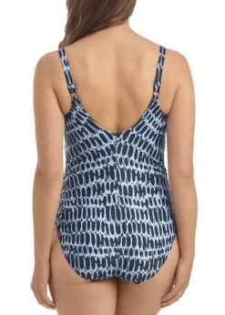 FANTASIE Kotu Twist Front Swimsuit - Ink -Boosted Bras Sales Store braforme fs7018 ink fantasie swimwear kotu ink twist front swimsuit b