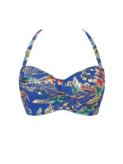 FANTASIE Burano Twist Bandeau Bikini Top - Pacific -Boosted Bras Sales Store braforme fs7022 pac fantasie swim burano pacific underwired twist bandeau bikini top p