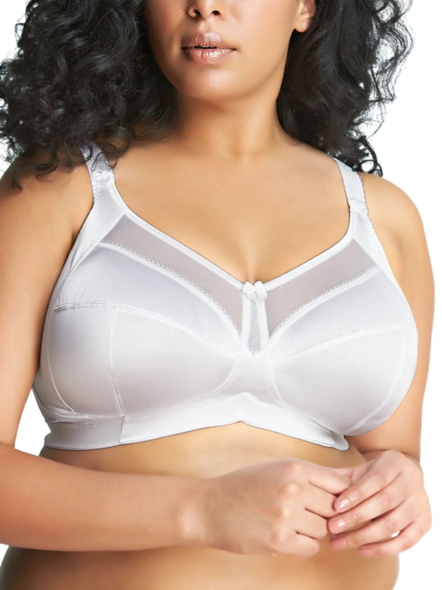GODDESS Keira Full Cup Wireless Bra - White 1 GODDESS Keira Full Cup Wireless Bra - White