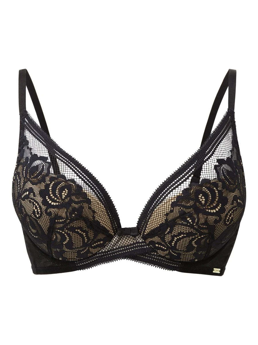 Gossard Encore High Apex Bra - Black/Beige 5 Gossard Encore High Apex Bra - Black/Beige - Image 5
