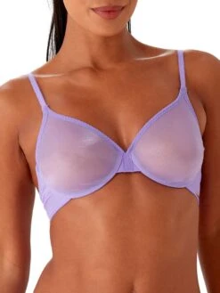 Gossard Glossies Sheer Moulded Bra - Violet