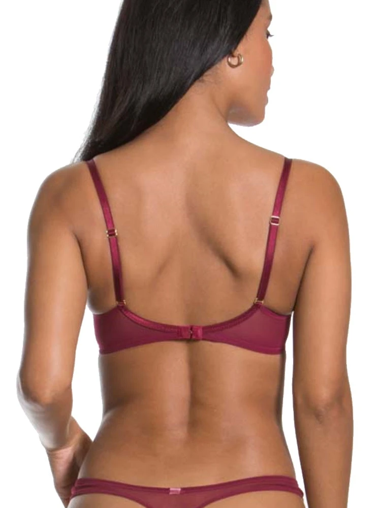 Gossard Encore High Apex Bra - Bordeaux 2 Gossard Encore High Apex Bra - Bordeaux - Image 2