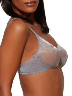 Gossard Glossies Sheer Moulded Bra - Silver -Boosted Bras Sales Store braforme gossard lingerie glossies sheer 6271 sil s1