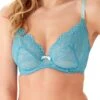 Gossard Superboost Lace Plunge Bra - Ocean Blue