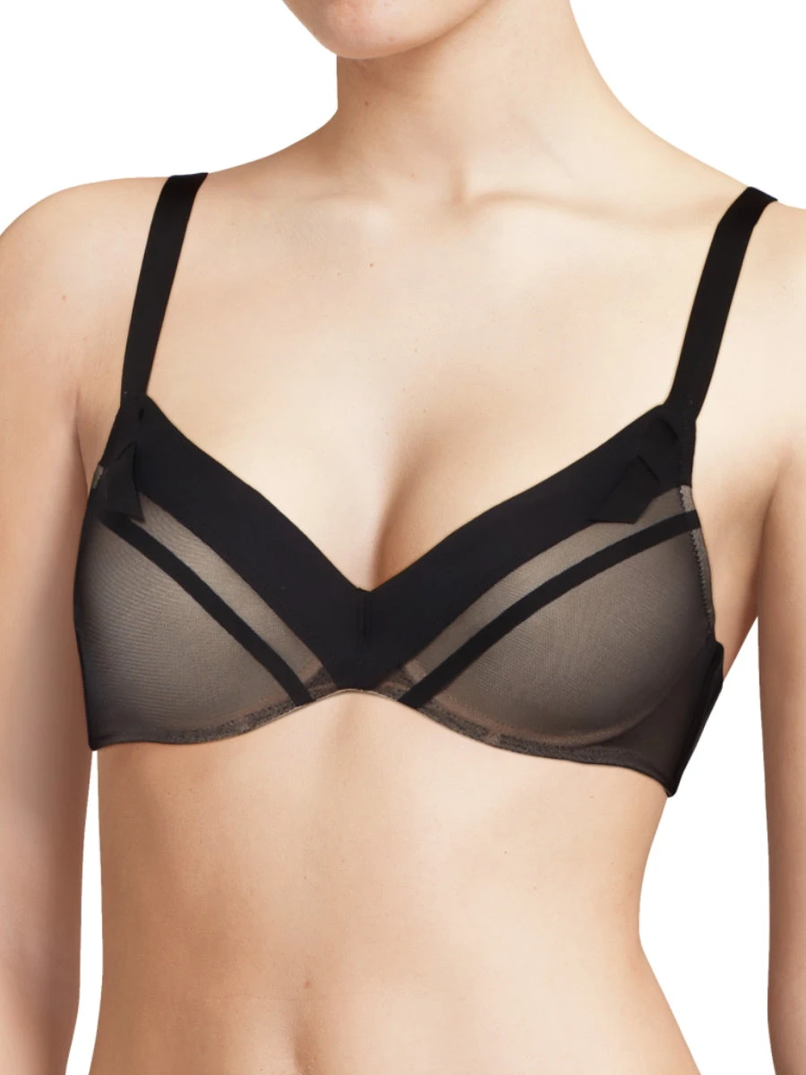 Accent Push Up Bra - Black 1 Accent Push Up Bra - Black