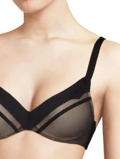 Accent Push Up Bra - Black 6 Accent Push Up Bra - Black -Boosted Bras Sales Store braforme lingerie chantal thomass t02d30 011 accent 20bra 20t shirt 20underwired 20push 20up s