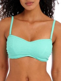 FREYA Ibiza Waves Bandeau Bikini Top - Frozen 12 FREYA Ibiza Waves Bandeau Bikini Top - Frozen -Boosted Bras Sales Store braforme lingerie freya swimwear as203810 sob sorbet f2