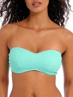 FREYA Ibiza Waves Bandeau Bikini Top - Frozen 13 FREYA Ibiza Waves Bandeau Bikini Top - Frozen -Boosted Bras Sales Store braforme lingerie freya swimwear as203810 sob sorbet f3