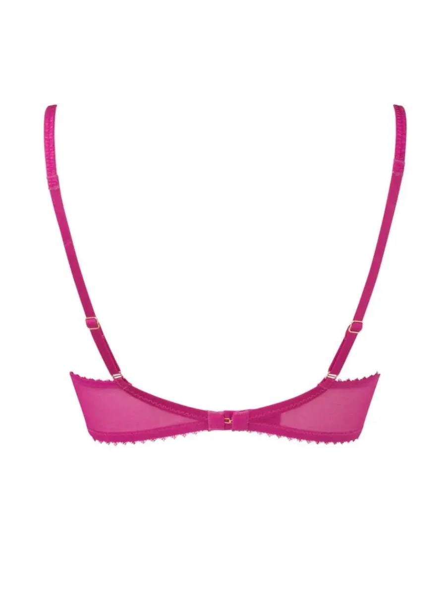 Gossard Gypsy High Apex Bra - Fuschia 4 Gossard Gypsy High Apex Bra - Fuschia - Image 4