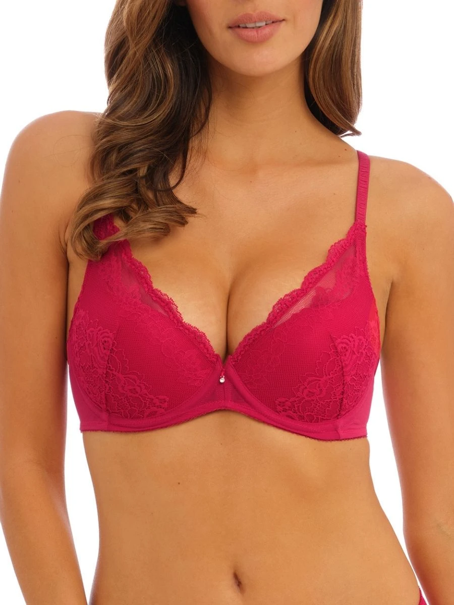 Wacoal Ravissant Plunge Bra - Scarlet 1 Wacoal Ravissant Plunge Bra - Scarlet