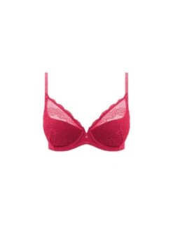 Wacoal Ravissant Plunge Bra - Scarlet 7 Wacoal Ravissant Plunge Bra - Scarlet -Boosted Bras Sales Store braforme lingerie wacoal ravissant bras we600502 scarlet p