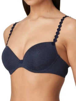 MARIE JO Tom Padded Plunge Bra - Majestic Blue -Boosted Bras Sales Store braforme marie jo l aventure lingerie padded bra tom 0120822 majestic blue s