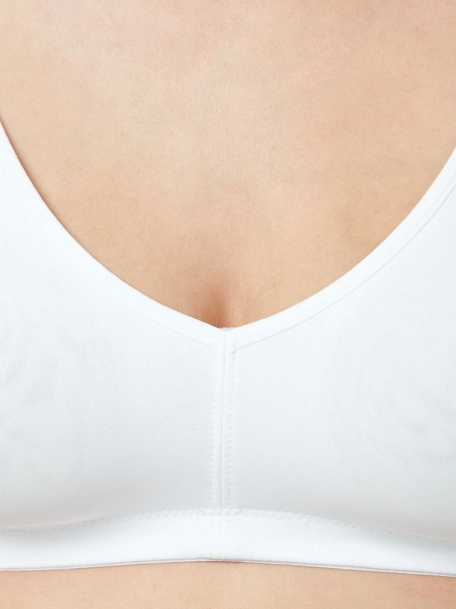 Soft Cup Bra - White 2 Soft Cup Bra - White - Image 2