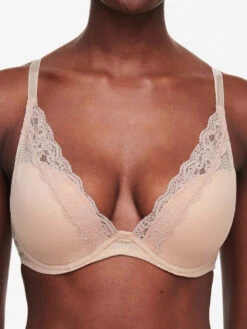 Passionata Brooklyn Plunge Bra - Cappuccino