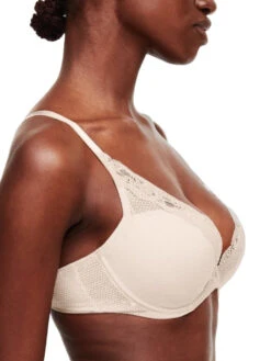 Passionata Brooklyn Plunge Bra - Cappuccino -Boosted Bras Sales Store braforme passionata lingerie brooklyn bra p57010 097 cappuncino s