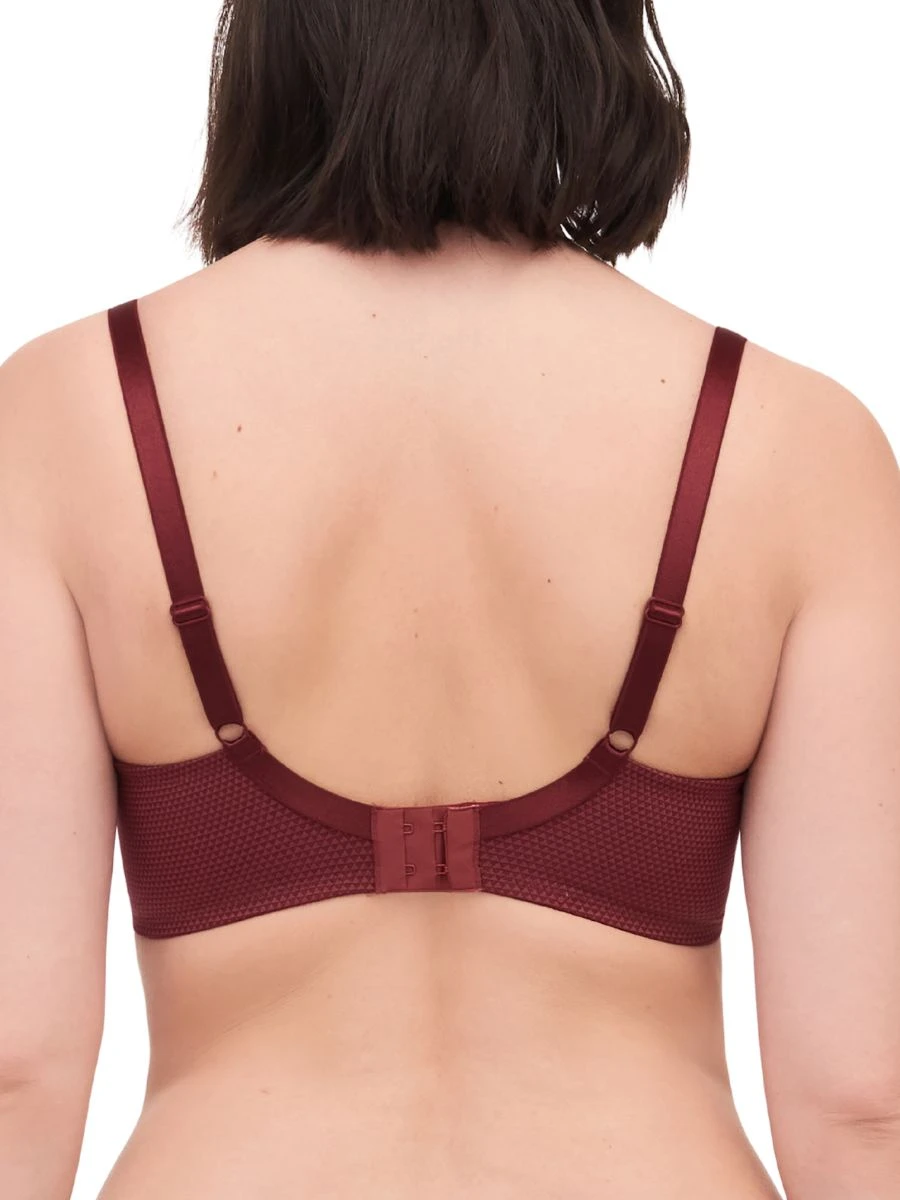 Passionata Brooklyn Plunge Bra - Fig/Chestnut 3 Passionata Brooklyn Plunge Bra - Fig/Chestnut - Image 3