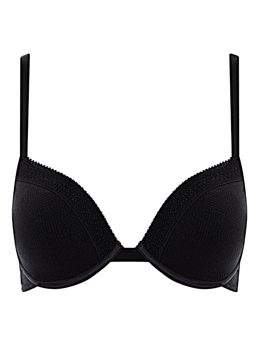 Passionata Dream Today Extra Push-Up Bra - Black 2 Passionata Dream Today Extra Push-Up Bra - Black - Image 2