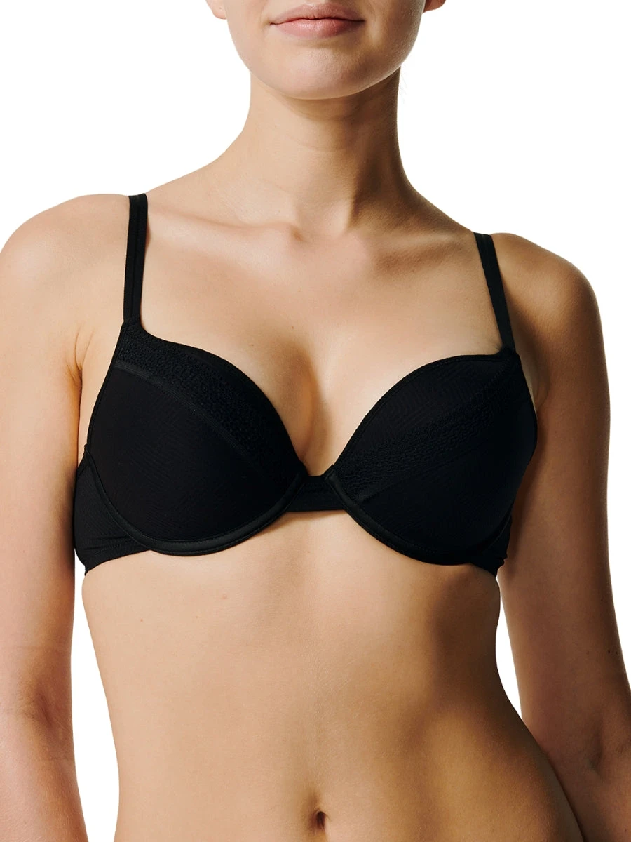 Passionata Dream Today Extra Push-Up Bra - Black 1 Passionata Dream Today Extra Push-Up Bra - Black